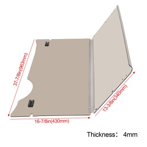 For EZGO RXV Golf Cart Windshield Folding Tinted Windscreen Impact Resistant, US $74.99, image 11