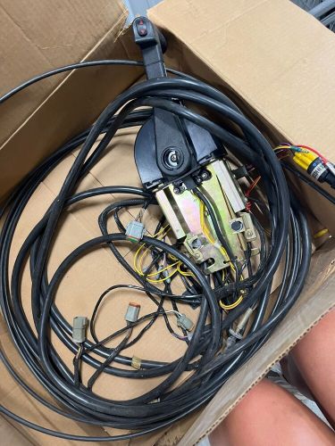 Omc remote control w/trim, cables, harness and key switch 0175257