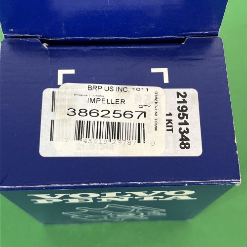 NEW OEM Evinrude Johnson OMC BRP 3862567 Volvo Penta Water Pump Impeller Kit, US $74.50, image 2