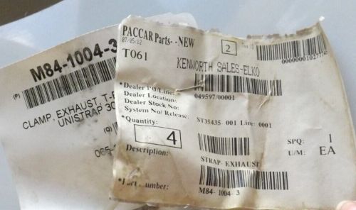 Muffler Exhaust Clamp T-Bolt Strap M84-1004-3 Kenworth, US $42.95, image 2