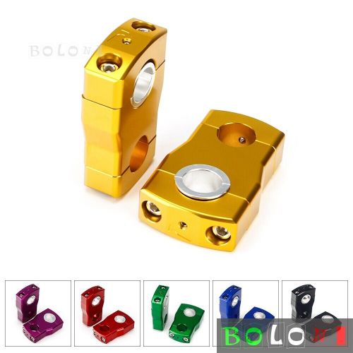 Handlebar 2" risers for polaris rzr ranger arctic cat for 1-1/8" 7/8" handlebars