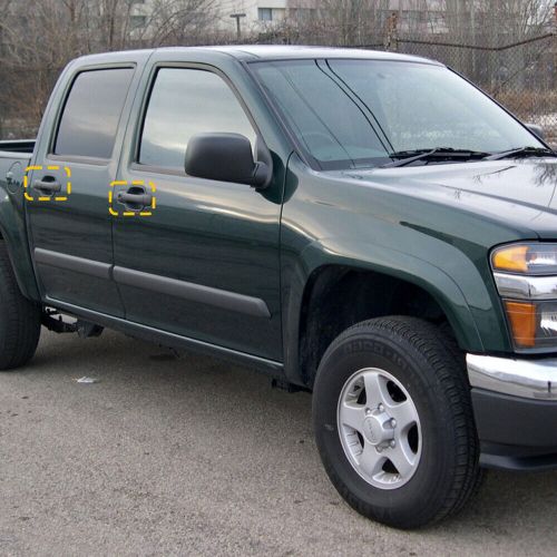 4pcs Front Rear Door Handle Exterior For 2004-2012 GMC Canyon Chevy Colorado, US $40.99, image 5