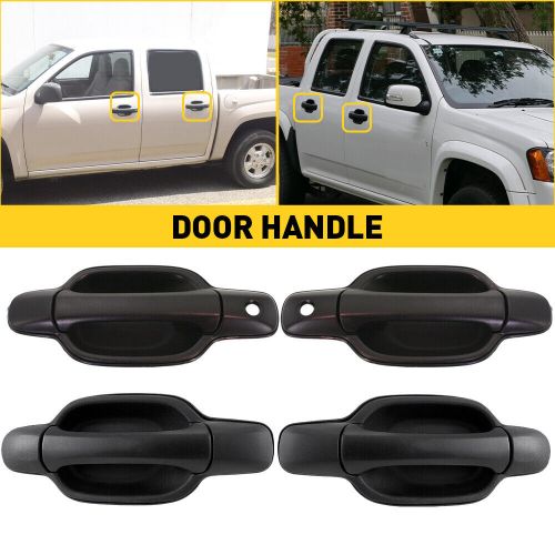 4pcs Front Rear Door Handle Exterior For 2004-2012 GMC Canyon Chevy Colorado, US $40.99, image 11