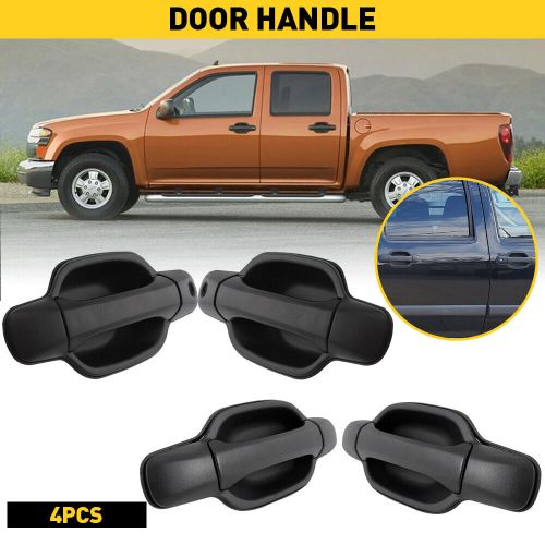 4pcs Front Rear Door Handle Exterior For 2004-2012 GMC Canyon Chevy Colorado, US $40.99, image 13