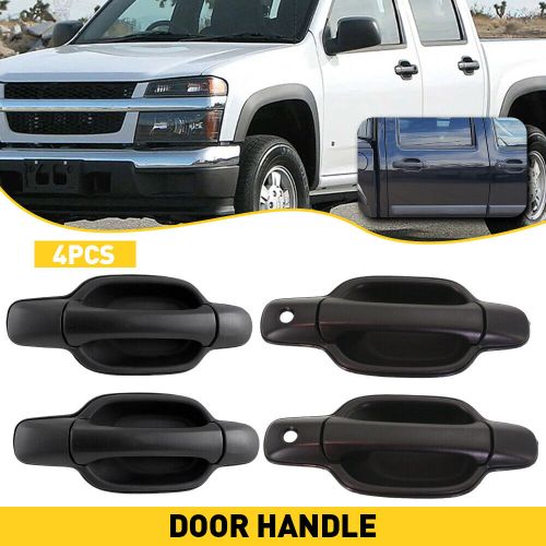4pcs Front Rear Door Handle Exterior For 2004-2012 GMC Canyon Chevy Colorado, US $40.99, image 19