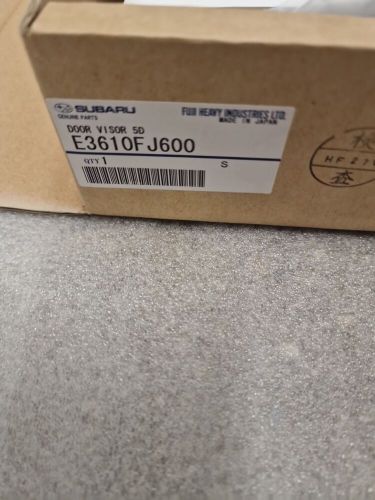 E3610FJ600 Door Visor 5d Subaru IMPREZA Genuine OEM Part, US $, image 4