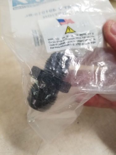 FRAGOLA 491915-BL 8 AN to 10 AN Male Reducer Hose Fitting Adapter Black, US $11.95, image 2