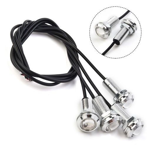 Blue/Round Marine Boat Cabin Courtesy Lights Deck LED Walkway Stair Light, US $11.35, image 3