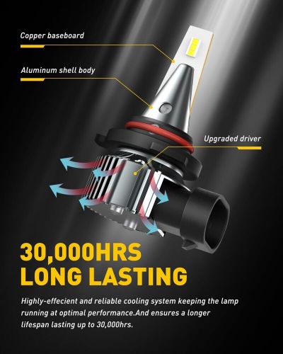 9140 9145 100W High Power LED Fog Light Bulb Car Truck Lamps 6500K White 4000LM, US $20.99, image 8