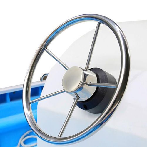 Stainless Steel Boat Steering Wheel Center Snap In 2.5in Durable ABS, US $7.47, image 3