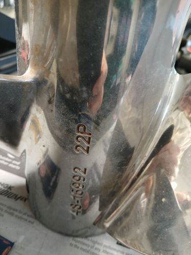 13 1/2 X 22 Stainless Steel Outboard Boat Propeller Fit Mercury 40-140HP, US $225.00, image 3