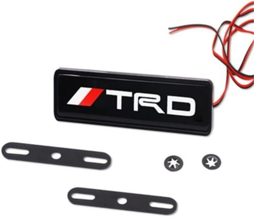 MJ126 MAOHONO Toyota TRD Front Grille Badge LED Light Exclusive Vehicle Logo Acc, US $55.99, image 4