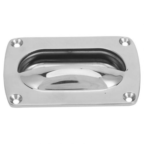 Stainless Steel Flush Recessed Pull Handle for Yacht RV Lockers Hardware, US $17.46, image 4