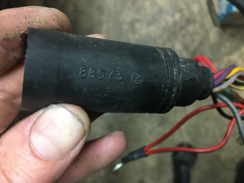 MERCURY MARINER WIRING HARNESS CONNECTOR 3 CYLINDER 40 50 60 70 80 90 HP 88573-, C $29.95, image 3