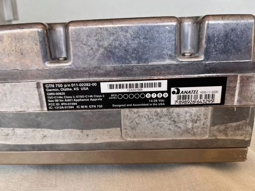 Garmin GTN750 011-02282-00 Touchscreen GPS/NAV/COMM Receiver FREE SHIP, US $13,500.00, image 2