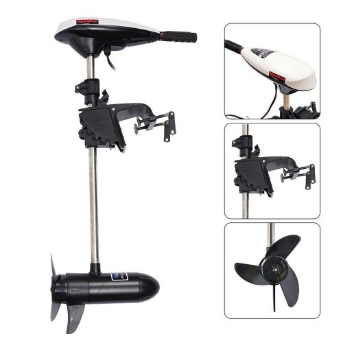 45lbs Outboard Motor Heavy Duty Inflatable Trolling Fishing Boat Electric Engine, US $108.03, image 3