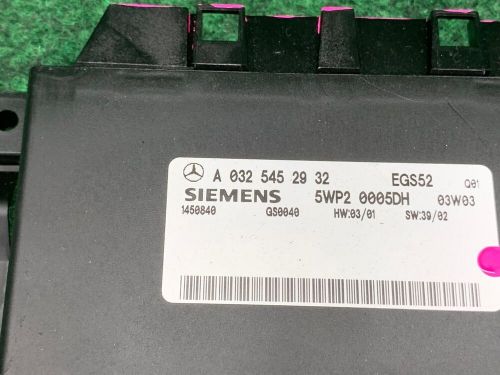 98-06 MERCEDES CL500 S430 S55 AMG TRANSMISSION CONTROL MODULE TCM 0305452932 OEM, US $140.00, image 4