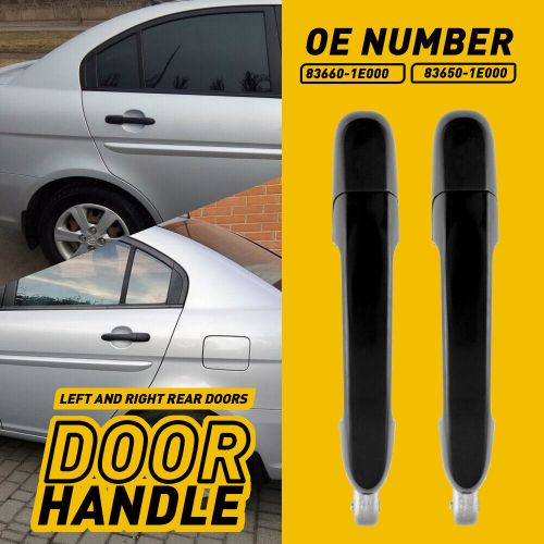 Rear Left+Right Door Handle Exterior Outside For 2006-2011 Hyundai Accent, US $19.99, image 4
