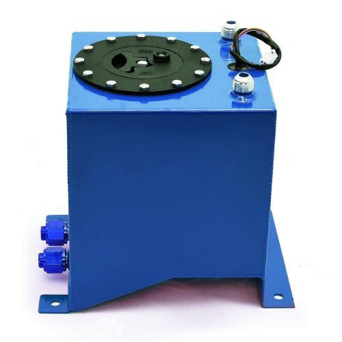 2.5 Gallon/9.5L Aluminum Fuel Cell Tank with Level Sender Anti-slosh Foam Blue, US $54.12, image 4