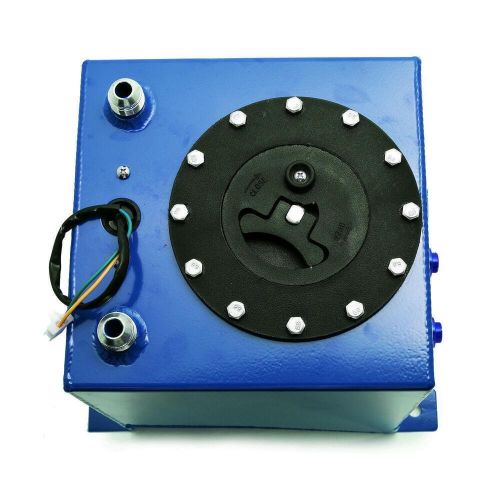 2.5 Gallon/9.5L Aluminum Fuel Cell Tank with Level Sender Anti-slosh Foam Blue, US $54.12, image 5