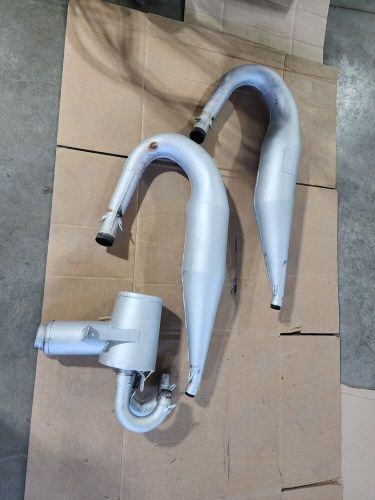 2001-2006 Arctic Cat Zr 800/900 Twin Pipes Exhaust & Can D&D, US $699.00, image 9
