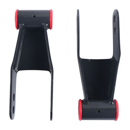 2* rear drop shackles lowering kit for 1988-18 chevy silverado gmc sierra 1500.