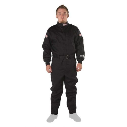 G-Force Racing Gear 4125CLGBK - GF125 Series Black L Size Racing Suit, US $171.81, image 2