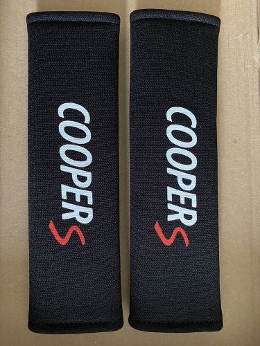2x Seat Belt Covers Pads Black For Mini Cooper S - Car Accessories, US $, image 3