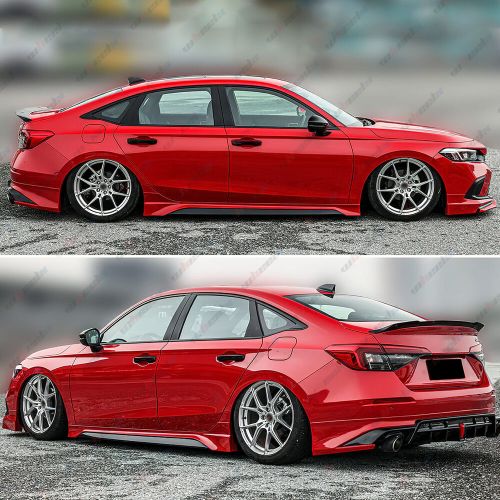 For 2022-2024 Honda Civic Si Style Painted Glossy Black Sport Trunk Spoiler Wing, US $79.04, image 9