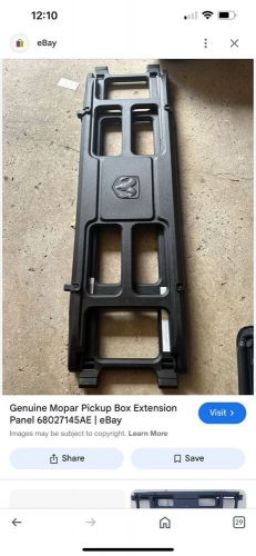 Genuine mopar pickup box extension panel 68027145ae