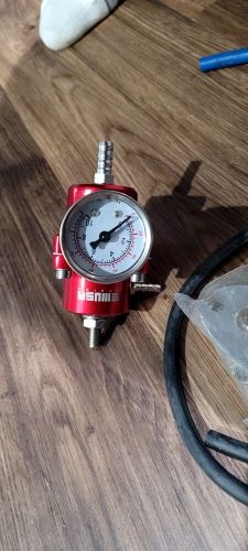 EMUSA Aluminum Fuel Pressure Regulator Gauge/Hose Red Turbo, US $25.00, image 4