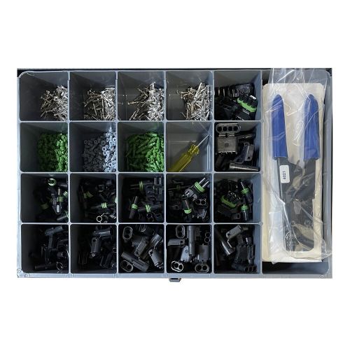 1002 Piece Weatherpack Connector Wiring Shop Kit - Seals Pin Terminals & Tool, US $565.95, image 5