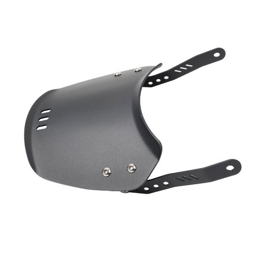 Universal Motorcycle Windshield Windscreen W/Bracket For 6-8'' Round Headlight, US $, image 4