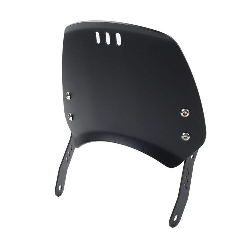 Universal Motorcycle Windshield Windscreen W/Bracket For 6-8'' Round Headlight, US $, image 10