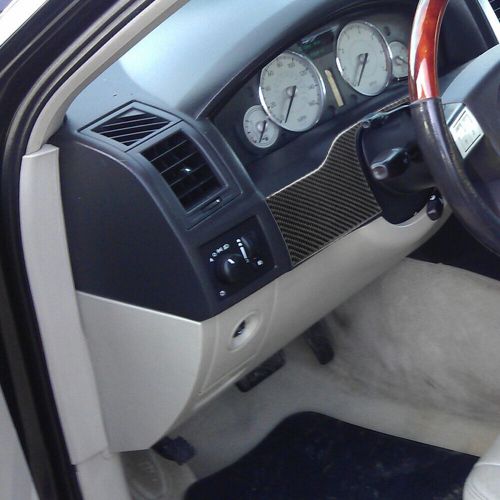 1x Carbon Fiber Sticker Dashboard under Decal Trim For Chrysler 300 2005-2007, US $59.52, image 10