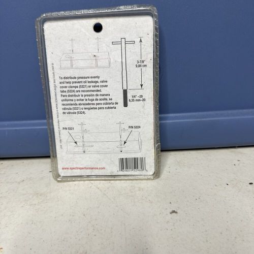 Spectre 5298 valve cover hold downs 4" 4pc new