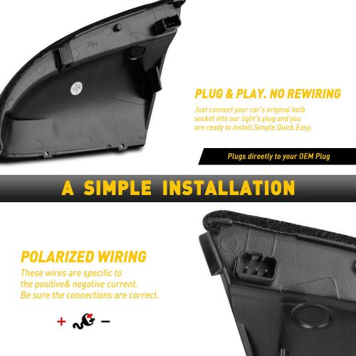 White Amber LED Puddle Lights For 09-22 Dodge RAM Side Mirror Lights Signal Lamp, US $39.99, image 7