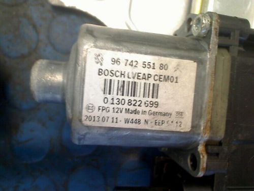 WINDOW REGULATOR ELECTRIC LEFT REAR PEUGEOT 2008 (CU) 2013 9674255180-, US $, image 2