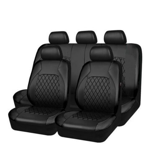 9 Pcs Set Front Rear Cushion PU Leather 5-Sits Car Seat Covers Full Interior, US $69.01, image 2