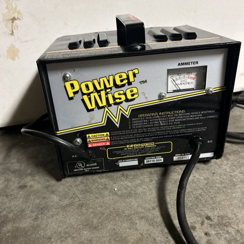 USED Ez Go 36 Volt Power Wise Golf Cart Charger EzGo 28115, US $215.00, image 6