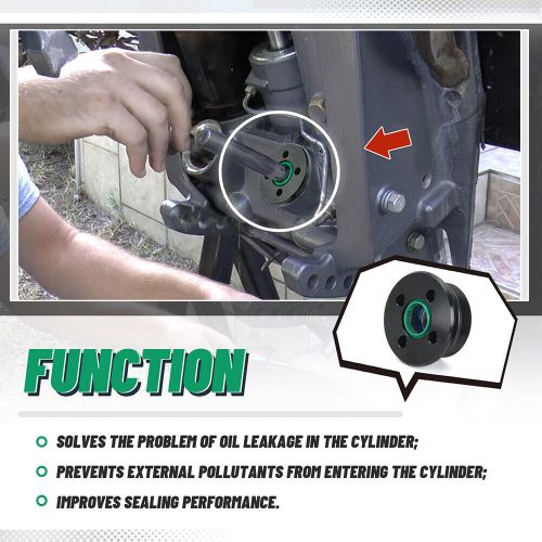 2PCS Trim Cylinder End Cap 48630-96J01 for Honda Suzuki Yamaha 2&4 Stroke Showa, US $49.90, image 11