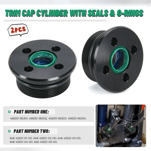 2PCS Trim Cylinder End Cap 48630-96J01 for Honda Suzuki Yamaha 2&4 Stroke Showa, US $49.90, image 13