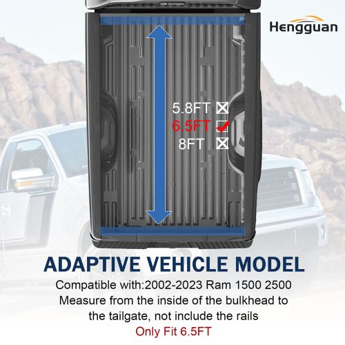 Soft Roll-Up Tonneau Cover fit for Dodge Ram 1500 2500/3500 09-18 6.5' Bed Truck, US $130.99, image 4