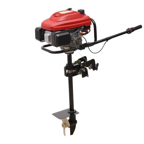 3.2 KW 4 Stroke Heavy Duty Outboard Motor Boat Outboard Engine Air Cooling 200cc, US $422.07, image 13