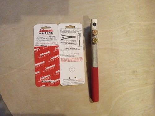 Johnson Marine Hand Crimp Tool 53-210, US $45.00, image 2
