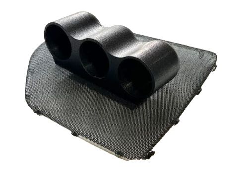 01 09 Volvo S60 Dash Speaker Grill Trim 52mm Triple Gauge Pod Mount, US $79.99, image 2