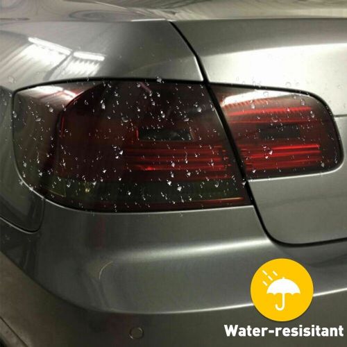 Matte Black Vinyl Wrap Car Headlight Vehicle Sticker Decal Film Air Bubble Free, US $10.99, image 8