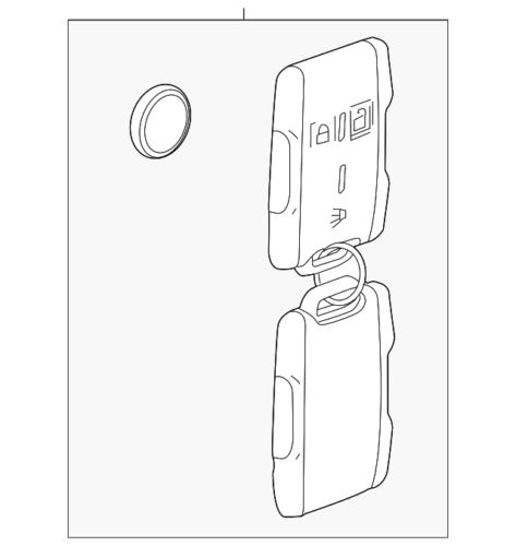Genuine GM Keyless Entry Transmitter 13548441, US $66.10, image 4