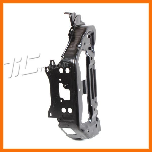 07-11 yaris 4dr sedan radiator support base/s left assembly new front core