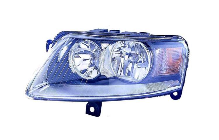 Left driver side replacement headlight halogen type 05-08 audi a6 4 & 5 door